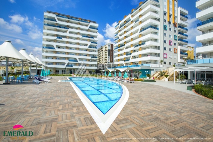 Квартира 2+1 класса люкс в Авсалларе, 100 кв.м. - Ракурс 2