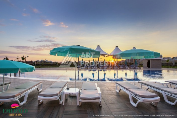 Квартира 2+1 класса люкс в Авсалларе, 100 кв.м. - Ракурс 4