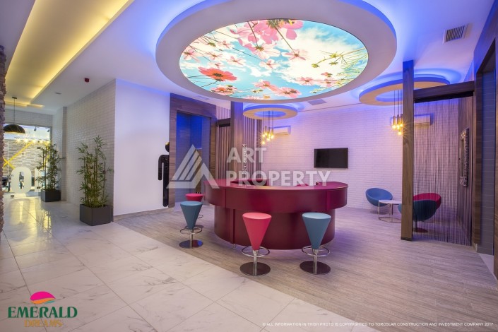 Квартира 2+1 класса люкс в Авсалларе, 100 кв.м. - Ракурс 21