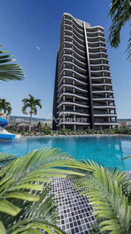 Проект с выгодными ценами на квартиры 1+1 и 2+1 в районе Томюк. - Ракурс 2