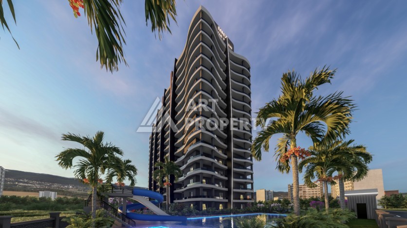 Проект с выгодными ценами на квартиры 1+1 и 2+1 в районе Томюк. - Ракурс 4