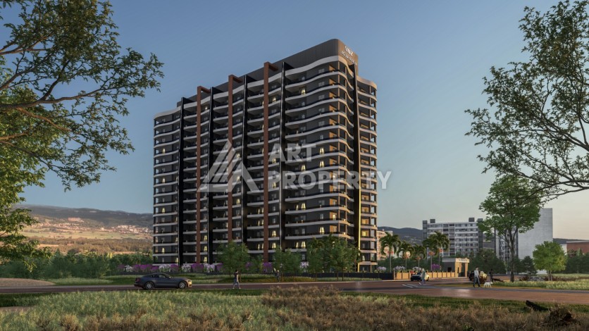 Проект с выгодными ценами на квартиры 1+1 и 2+1 в районе Томюк. - Ракурс 12