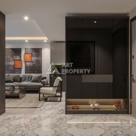 Проект с выгодными ценами на квартиры 1+1 и 2+1 в районе Томюк. - Ракурс 15