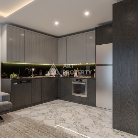 Проект с выгодными ценами на квартиры 1+1 и 2+1 в районе Томюк. - Ракурс 16