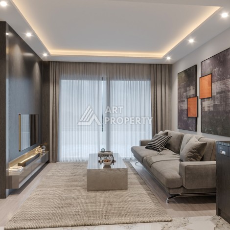 Проект с выгодными ценами на квартиры 1+1 и 2+1 в районе Томюк. - Ракурс 17