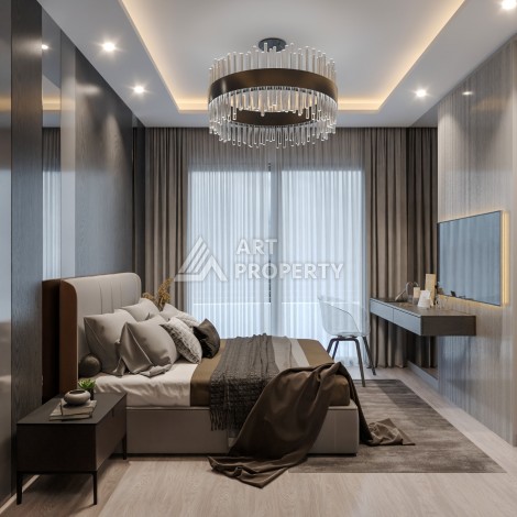 Проект с выгодными ценами на квартиры 1+1 и 2+1 в районе Томюк. - Ракурс 20