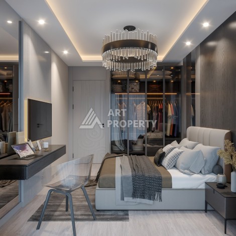 Проект с выгодными ценами на квартиры 1+1 и 2+1 в районе Томюк. - Ракурс 21