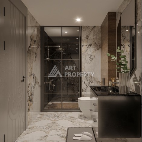 Проект с выгодными ценами на квартиры 1+1 и 2+1 в районе Томюк. - Ракурс 22