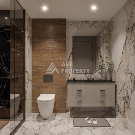 Проект с выгодными ценами на квартиры 1+1 и 2+1 в районе Томюк. - Ракурс 23