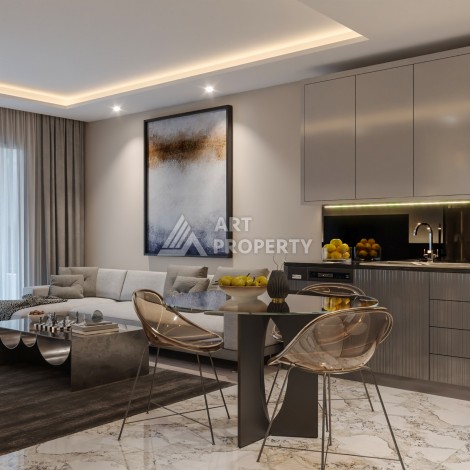 Проект с выгодными ценами на квартиры 1+1 и 2+1 в районе Томюк. - Ракурс 27