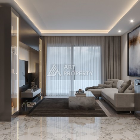 Проект с выгодными ценами на квартиры 1+1 и 2+1 в районе Томюк. - Ракурс 29