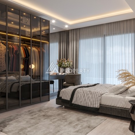 Проект с выгодными ценами на квартиры 1+1 и 2+1 в районе Томюк. - Ракурс 32