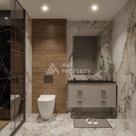 Проект с выгодными ценами на квартиры 1+1 и 2+1 в районе Томюк. - Ракурс 34