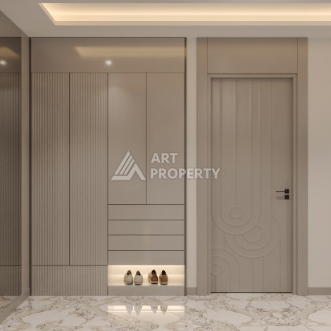 Проект с выгодными ценами на квартиры 1+1 и 2+1 в районе Томюк. - Ракурс 35