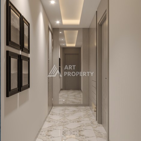 Проект с выгодными ценами на квартиры 1+1 и 2+1 в районе Томюк. - Ракурс 36