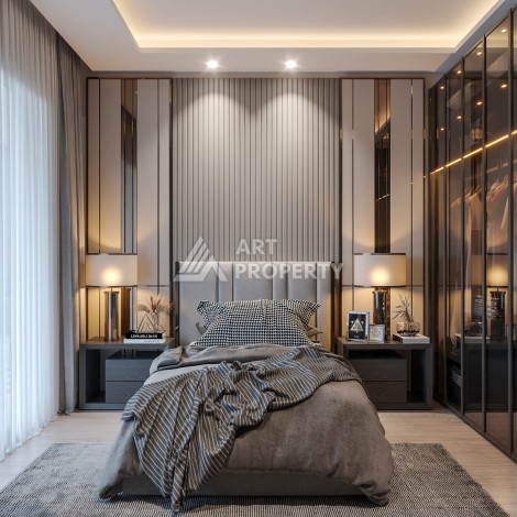 Проект с выгодными ценами на квартиры 1+1 и 2+1 в районе Томюк. - Ракурс 39