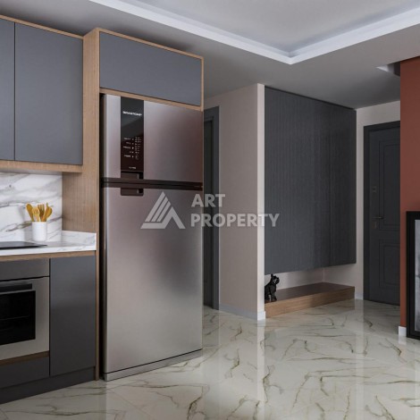 Просторные квартиры 1+1 и 2+1 в новой резиденции. Арпачбахшиш, Мерсин - Ракурс 25