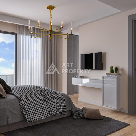 Просторные квартиры 1+1 и 2+1 в новой резиденции. Арпачбахшиш, Мерсин - Ракурс 29