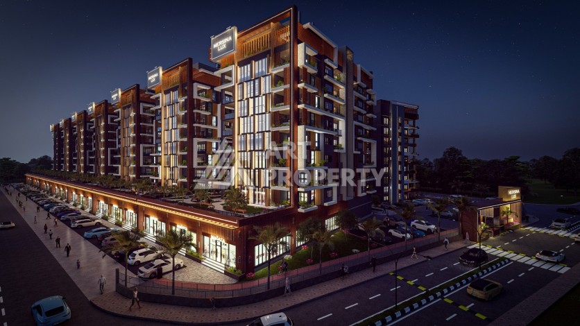 Последние квартиры от 75 до 106,5 кв.м в престижном ЖК. Томюк, Мерсин. - Ракурс 2