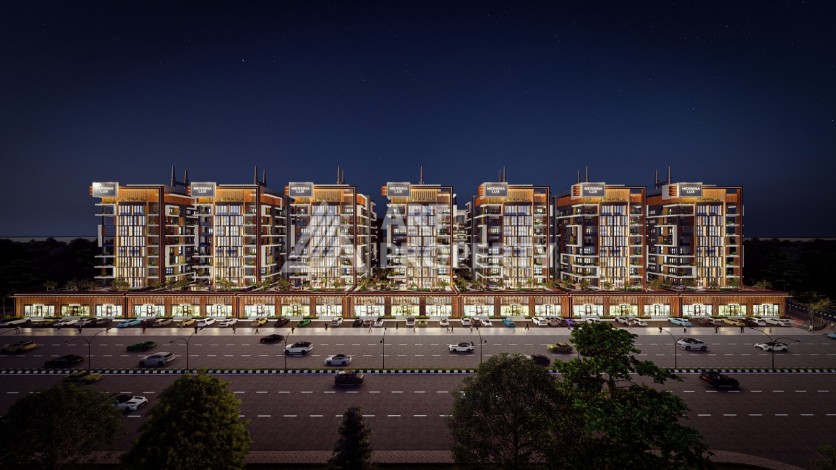 Последние квартиры от 75 до 106,5 кв.м в престижном ЖК. Томюк, Мерсин. - Ракурс 5