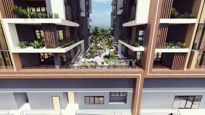 Последние квартиры от 75 до 106,5 кв.м в престижном ЖК. Томюк, Мерсин. - Ракурс 6