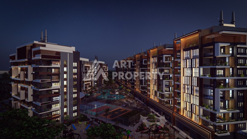 Последние квартиры от 75 до 106,5 кв.м в престижном ЖК. Томюк, Мерсин. - Ракурс 7