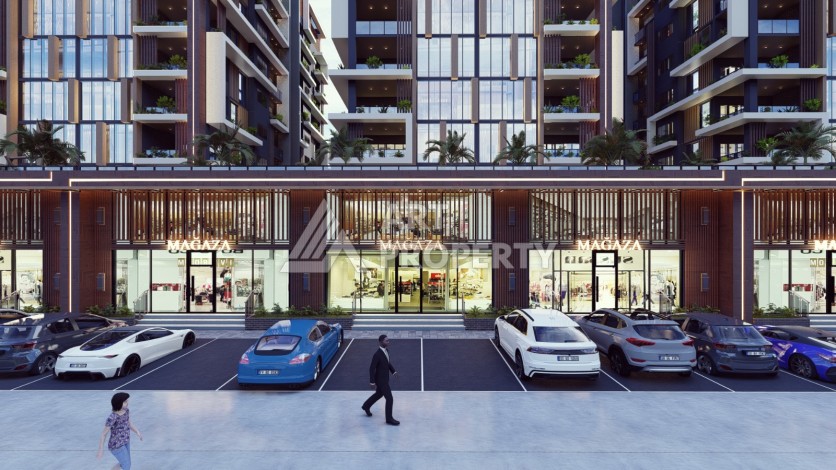 Последние квартиры от 75 до 106,5 кв.м в престижном ЖК. Томюк, Мерсин. - Ракурс 8