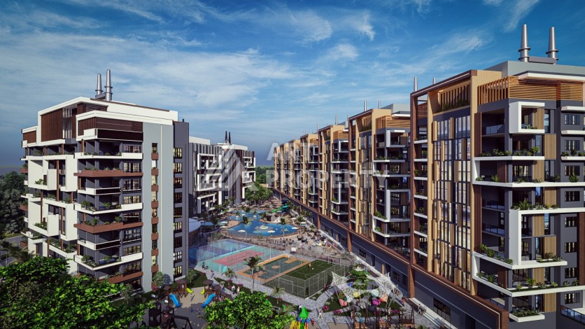 Последние квартиры от 75 до 106,5 кв.м в престижном ЖК. Томюк, Мерсин. - Ракурс 12