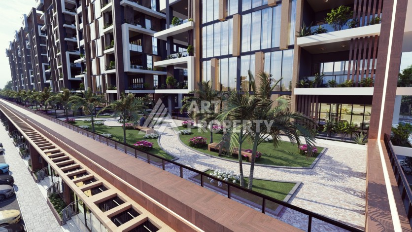 Последние квартиры от 75 до 106,5 кв.м в престижном ЖК. Томюк, Мерсин. - Ракурс 15