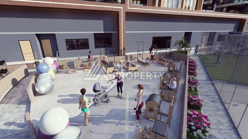 Последние квартиры от 75 до 106,5 кв.м в престижном ЖК. Томюк, Мерсин. - Ракурс 17