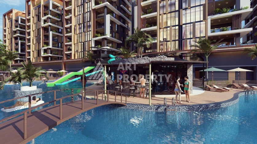 Последние квартиры от 75 до 106,5 кв.м в престижном ЖК. Томюк, Мерсин. - Ракурс 24