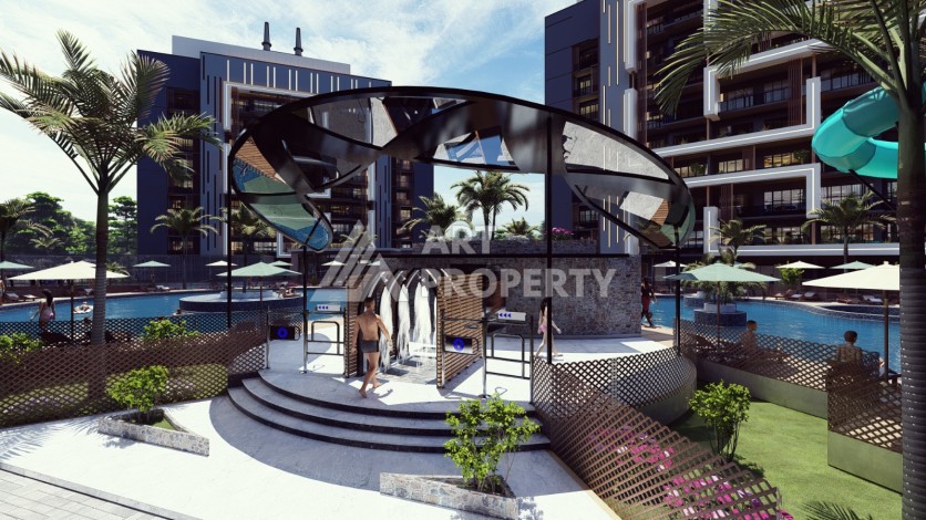 Последние квартиры от 75 до 106,5 кв.м в престижном ЖК. Томюк, Мерсин. - Ракурс 25