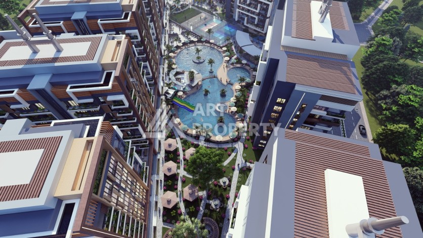 Последние квартиры от 75 до 106,5 кв.м в престижном ЖК. Томюк, Мерсин. - Ракурс 26