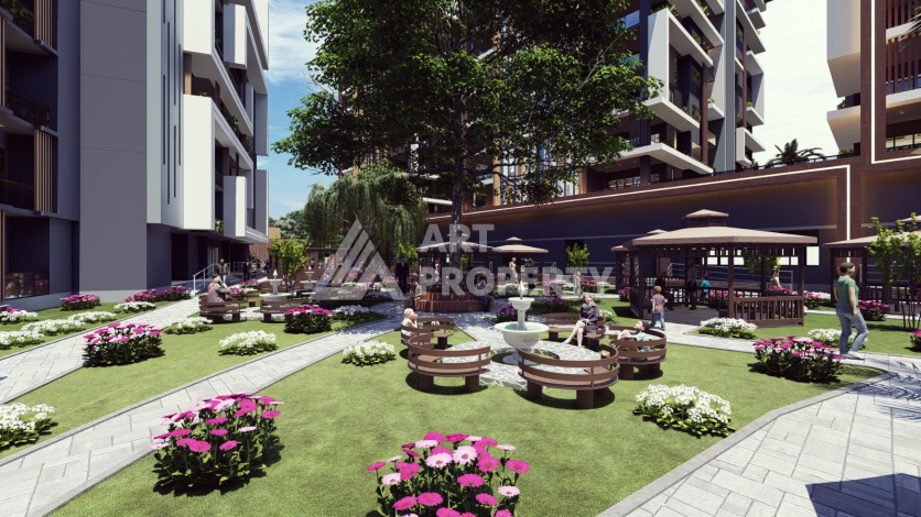 Последние квартиры от 75 до 106,5 кв.м в престижном ЖК. Томюк, Мерсин. - Ракурс 27