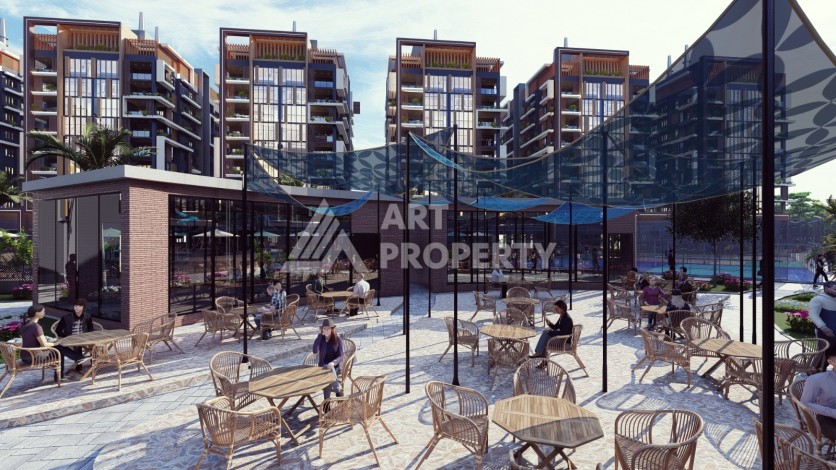 Последние квартиры от 75 до 106,5 кв.м в престижном ЖК. Томюк, Мерсин. - Ракурс 31