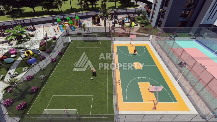 Последние квартиры от 75 до 106,5 кв.м в престижном ЖК. Томюк, Мерсин. - Ракурс 37