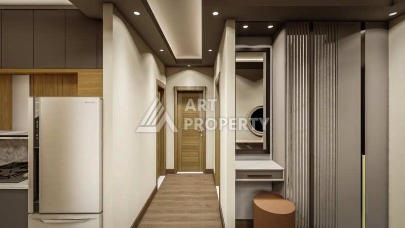 Последние квартиры от 75 до 106,5 кв.м в престижном ЖК. Томюк, Мерсин. - Ракурс 52