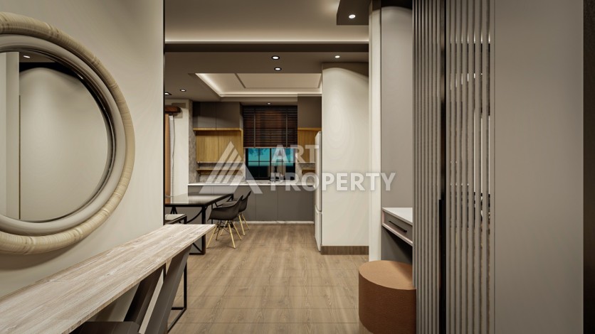 Последние квартиры от 75 до 106,5 кв.м в престижном ЖК. Томюк, Мерсин. - Ракурс 53