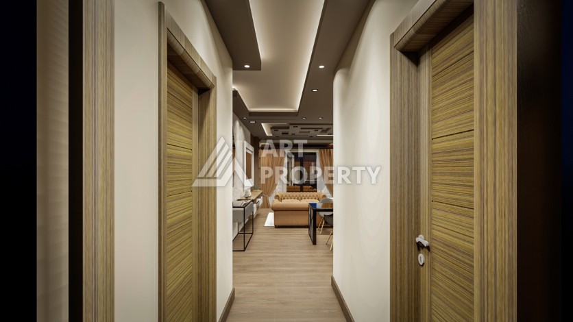 Последние квартиры от 75 до 106,5 кв.м в престижном ЖК. Томюк, Мерсин. - Ракурс 54