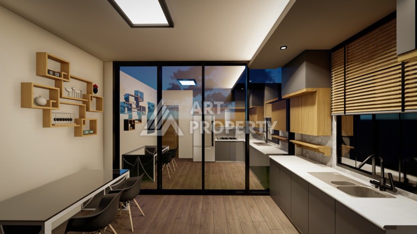 Последние квартиры от 75 до 106,5 кв.м в престижном ЖК. Томюк, Мерсин. - Ракурс 68