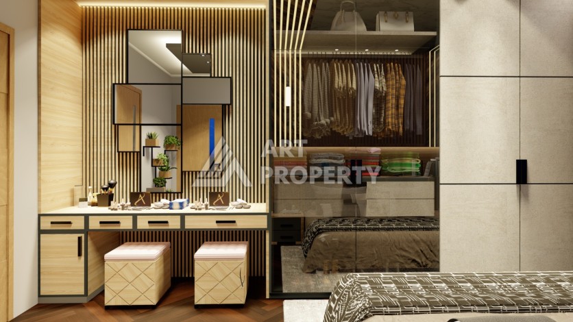 Последние квартиры от 75 до 106,5 кв.м в престижном ЖК. Томюк, Мерсин. - Ракурс 71