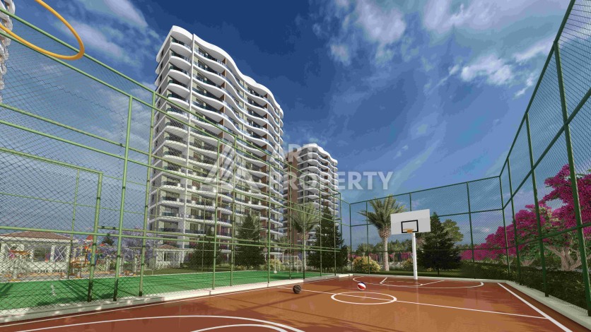 Комфортабельные апартаменты от 80 до 138 кв.м. в престижном комплексе. Арпачбахшиш, Мерсин - Ракурс 5