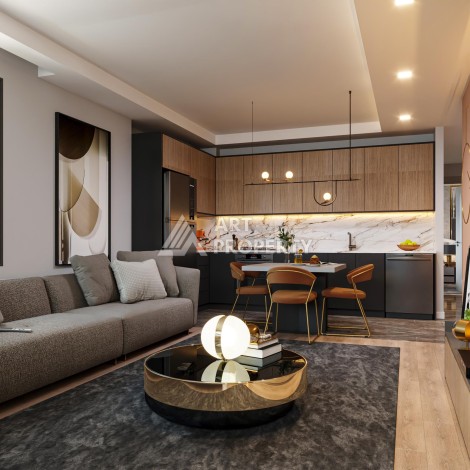 Комфортабельные апартаменты от 80 до 138 кв.м. в престижном комплексе. Арпачбахшиш, Мерсин - Ракурс 23