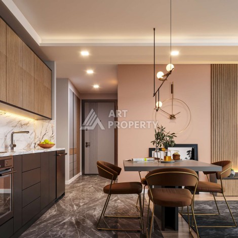 Комфортабельные апартаменты от 80 до 138 кв.м. в престижном комплексе. Арпачбахшиш, Мерсин - Ракурс 24