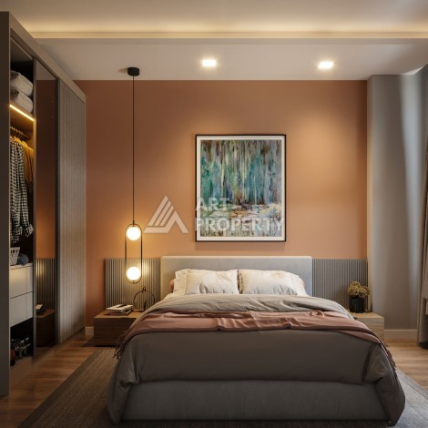 Комфортабельные апартаменты от 80 до 138 кв.м. в престижном комплексе. Арпачбахшиш, Мерсин - Ракурс 31