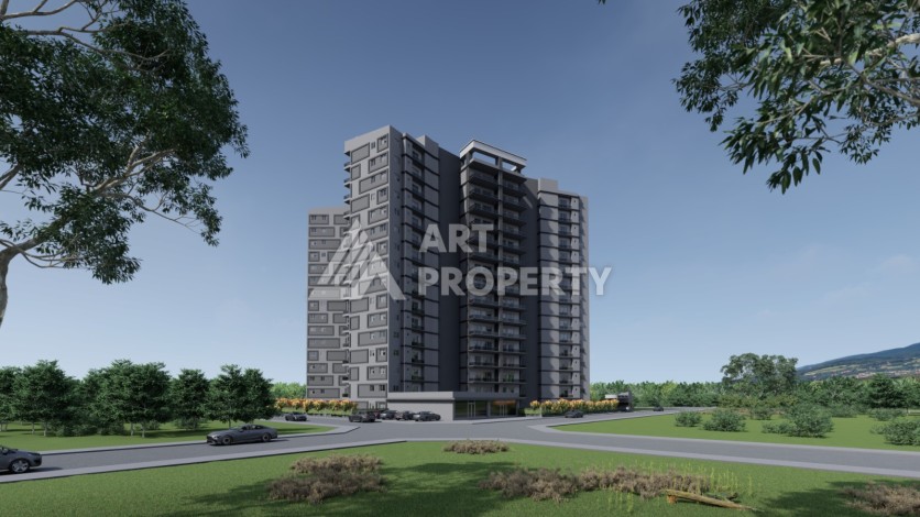 Квартиры Люкс класса от 62 до 115 кв.м. Арпачбахшиш, Мерсин. - Ракурс 6