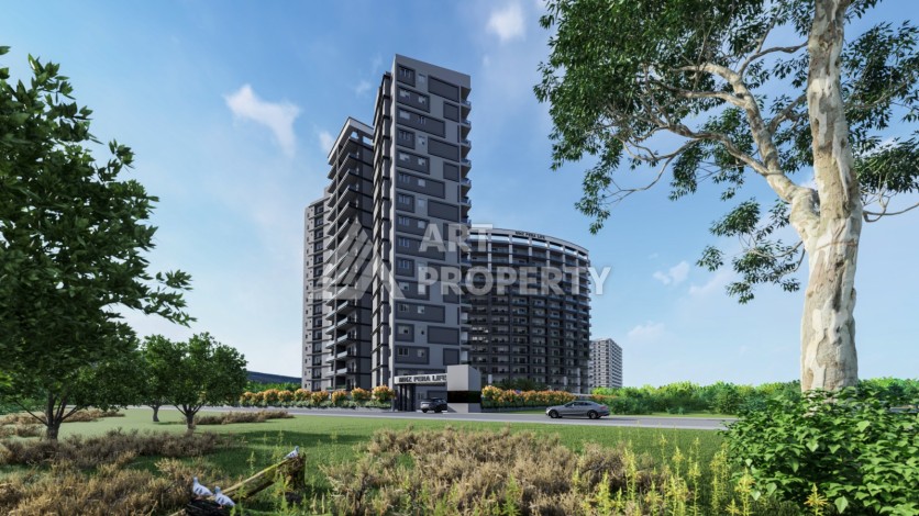 Квартиры Люкс класса от 62 до 115 кв.м. Арпачбахшиш, Мерсин. - Ракурс 7