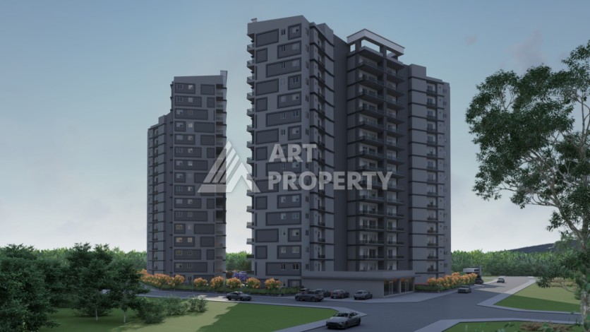 Квартиры Люкс класса от 62 до 115 кв.м. Арпачбахшиш, Мерсин. - Ракурс 8