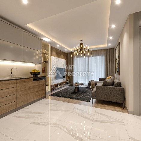 Квартиры Люкс класса от 62 до 115 кв.м. Арпачбахшиш, Мерсин. - Ракурс 19