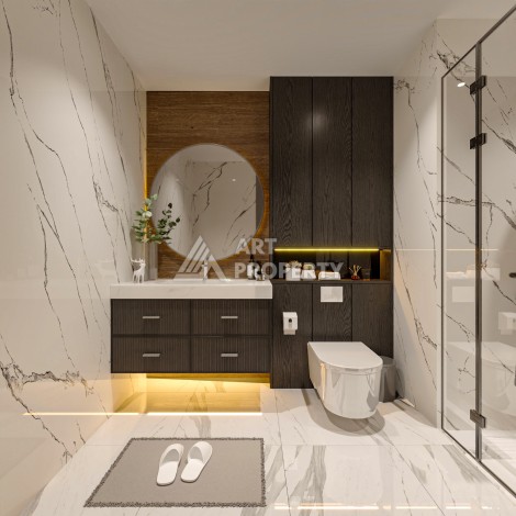 Квартиры Люкс класса от 62 до 115 кв.м. Арпачбахшиш, Мерсин. - Ракурс 26